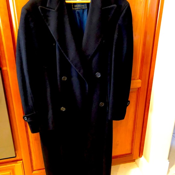 Men’s Hart Schaffer & Marx full length wool coat - Picture 1 of 7